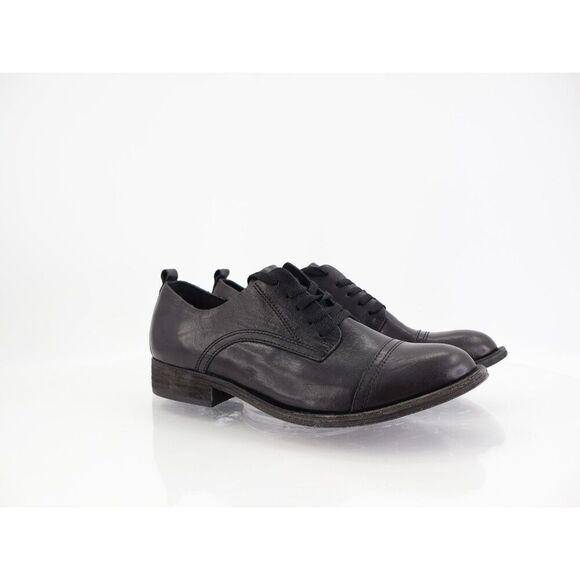 Kork-Ease Shoes - KORK-EASE Women's Rori Laceless Oxford Womens 8 M Black Leather Block Heel